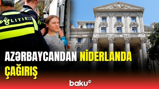 Tanınmış iqlim fəalının saxlanılmasından narahatıq | Azərbaycan XİN