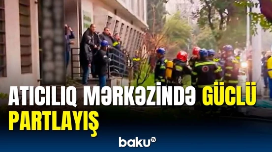 Tbilisidə güclü partlayış | Ölənlər və yaralananlar var