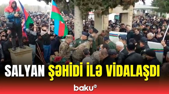 Antiterrorda komaya düşən və dünən vəfat edən zabit Ülvi Bağırova vida