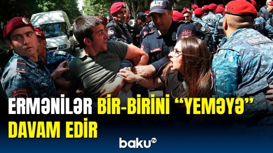 Ermənistanda etiraz dalğası genişlənir | Siyasi məhbusları azad edin
