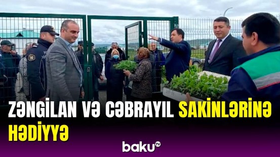 Ağalı və Cocuq Mərcanlı sakinlərini sevindirən hərəkət