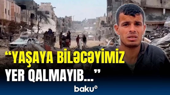 İsrailin hücumu bu şəhəri alt-üst etdi | Sakinlərin fəryadı