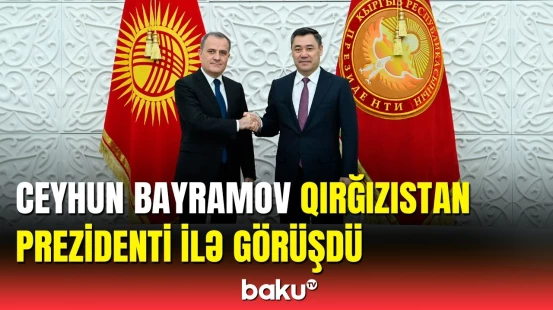 Ceyhun Bayramov və Sadır Japarov arasında mühüm danışıq