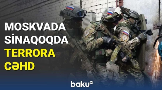 Rusiyada silahlı şəxsin terror cəhdinin qarşısı alındı