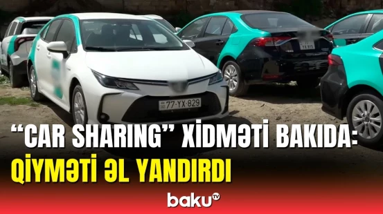 Yeni xidmət üçün Bakıya yeni avtomobillər gətirildi