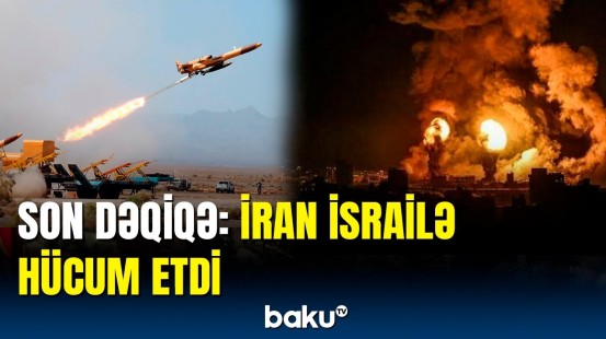 İran 70-ə yaxın pilotsuz uçuş aparatı ilə İsrailə zərbə endirdi