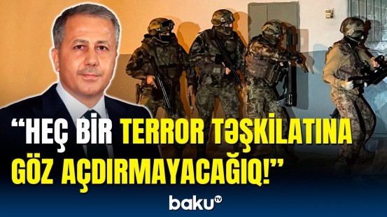 Türkiyənin 19 vilayətində antiterror əməliyyatı keçirildi