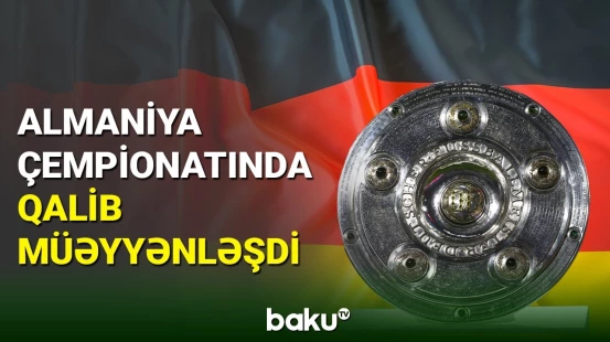 Futbol üzrə Almaniya çempionatında qalib məlumdur