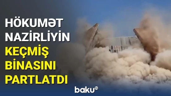 Müdafiə Nazirliyinin keçmiş binası partladıldı | Ermənistan