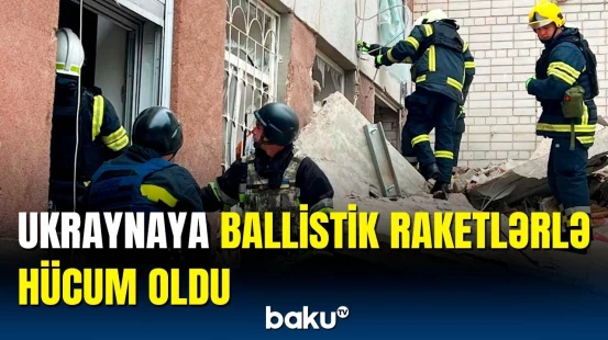 Ukraynanın Çerniqov şəhərinə raket hücumu oldu | Ölən və yaralananlar var