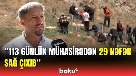 Başlıbel faciəsində doğmalarını itirən adam Baku TV-yə danışdı