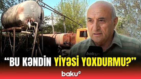 Ağstafanın kənd sakinləri illərdir susuzluqdan əziyyət çəkir | Qurumdan açıqlama