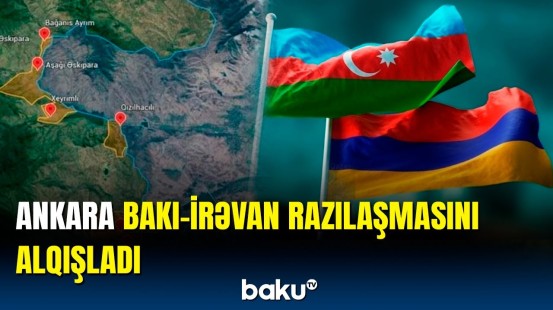 Türkiyə XİN-dən Azərbaycan-Ermənistan razılaşmasına reaksiya