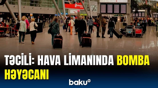 Hava limanı boşaldıldı | Danimarkada həyəcanlı anlar