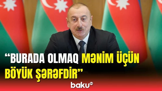 Prezident İlham Əliyev Putinə təşəkkür etdi