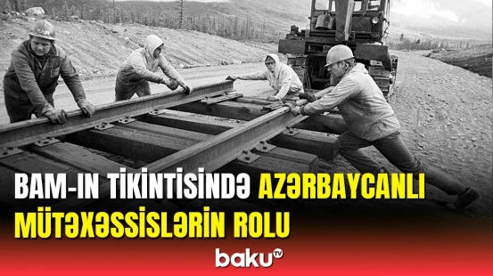 Prezident Baykal-Amur Magistralının yubiley tədbirində çıxış etdi