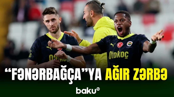 “Fənərbağça” çempionluq yolunda ağır zərbə alıb