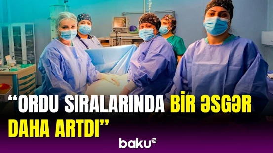 Azad Xankəndidə ilk dünyaya gələn uşağın ailəsi sevinc içində