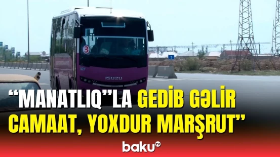 Yorma özünü düzəldə bilməyəcəksən | Sumqayıtda avtobus problemi