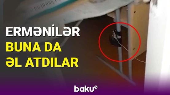 Ermənilərin xain niyyəti | Tələ tipli sürpriz qurğular...