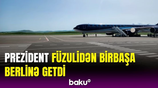 Hikmət Hacıyev Füzulidən uçuşla bağlı X hesabından paylaşım etdi