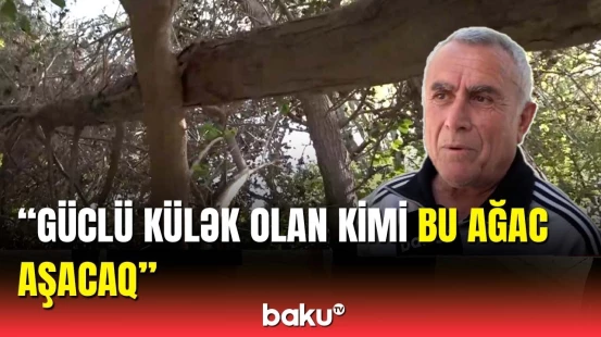 Məktəbin qarşısında təhlükəli vəziyyət yarandı