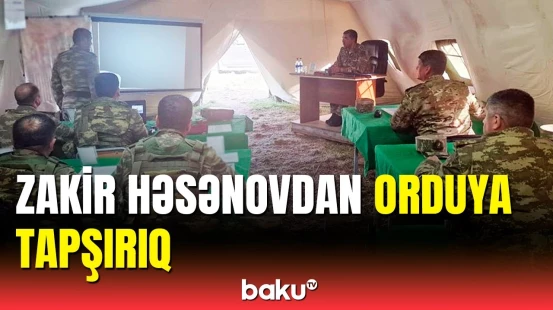 Bölmələr təyinat ərazilərinə çıxarıldı | Ordu döyüşə hazır vəziyyətdə