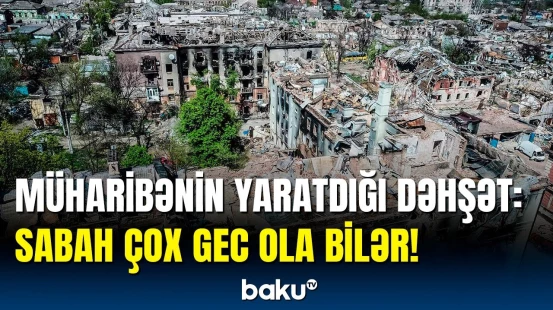 BMT bu müharibəni dayandırsın | Ukraynalı rəsmidən vacib çağırış