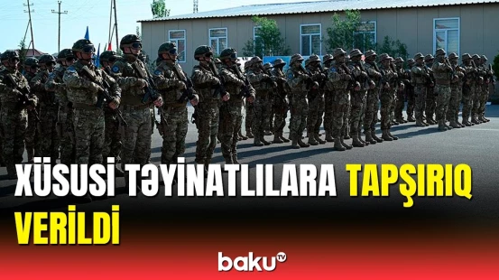 Azərbaycan və Qazaxıstan komando kursunun buraxılış mərasimi keçirildi
