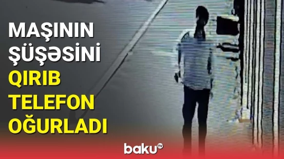 Yasamalda oğurladığı mobil telefonu satan şəxs saxlanıldı