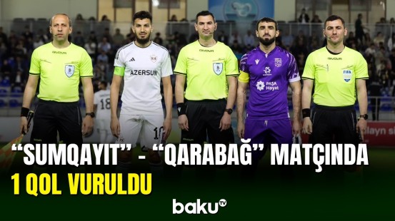 "Qarabağ" 32-ci turda "Sumqayıt"ın qonağı olub