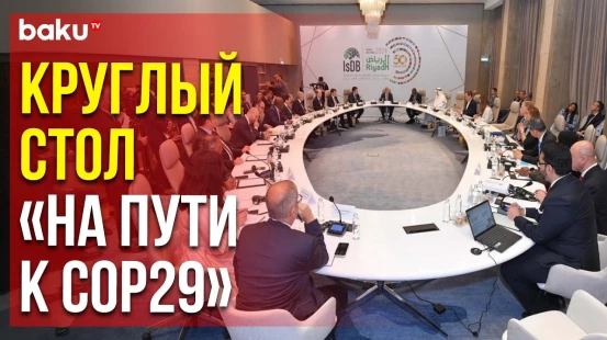 Микаил Джаббаров принял участие в круглом столе "На пути к COP29"