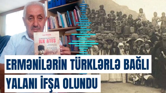Ermənilərin törətdiyi cinayət türk tarixçi tərəfindən təsdiqləndi | Xəritələr üzə çıxdı