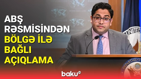 Azərbaycanla Ermənistan arasında sülhün mümkünlüyünə inanırıq | Vedant Patel