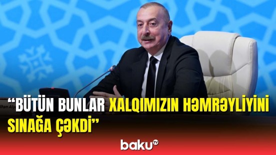 Bu dəyərləri müharibə vaxtında da qoruduq | Prezident multikulturalizmdən danışdı