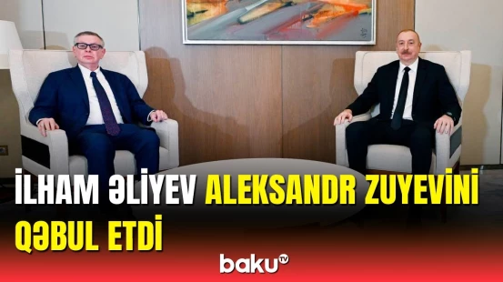 Prezident BMT Baş katibinin köməkçisi ilə görüşdü