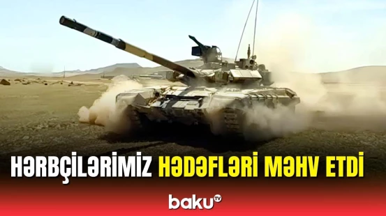 Hərbçilər tapşırıqları yerinə yetirdi | Tank bölmələri döyüş hazırlığında
