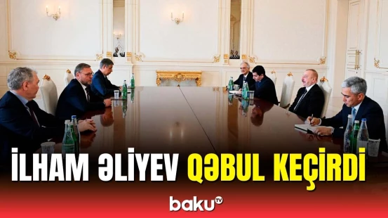 Prezident İlham Əliyev Rusiya rəsmiləri ilə görüşdü