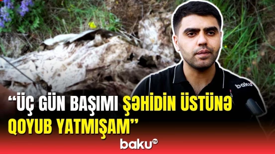 Amin Musayev döyüş zamanı əynində olan geyimini tapdı