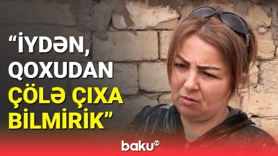 Xocasən sakinləri kanalizasiya qoxusundan boğaza yığılıb | Qurum nə deyir?