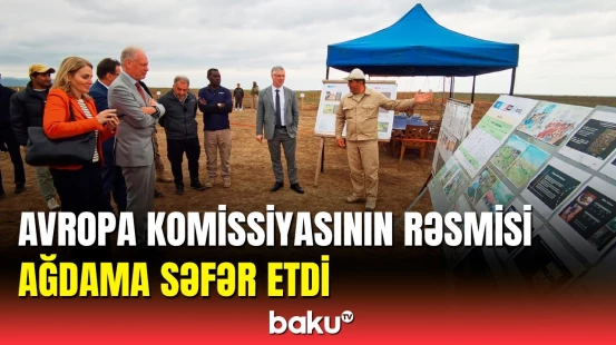 AK-nin nümayəndəsi minatəmizləmə prosesi ilə tanış oldu