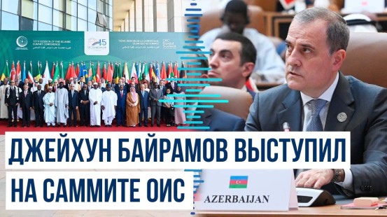 Глава МИД Азербайджана принял участие и выступил на 15-м Исламском Саммите ОИС в Банжуле