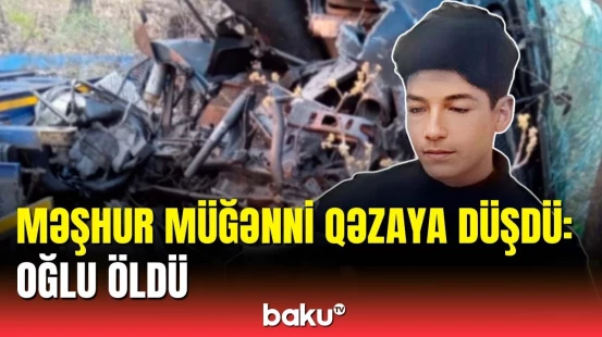 Məşhur müğənni ağır qəza törətdi | Şəmkirdə hadisə