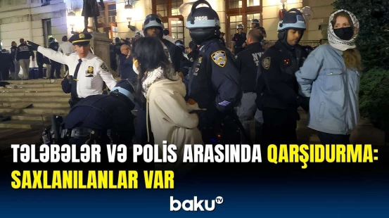 ABŞ-də vəziyyət getdikcə gərginləşir | Çadır düşərgələri dağıdıldı