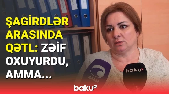 Tərtərdə şagirdlər arasında qan düşdü | Məktəb direktoru hər şeyi danışdı