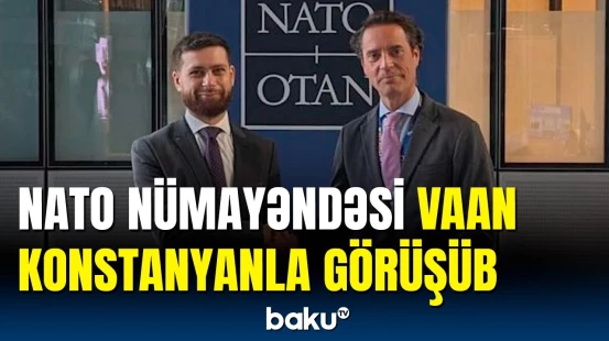 NATO rəsmisi Ermənistan XİN-in nümayəndəsi ilə görüşüb