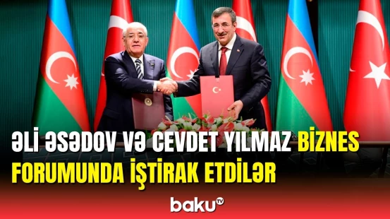 Ankarada Azərbaycan - Türkiyə biznes forumu keçirildi