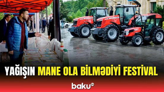 İsmayıllı RİH-in başçısı sərgidə iştirak etdi | 500-dən çox fermer burada...