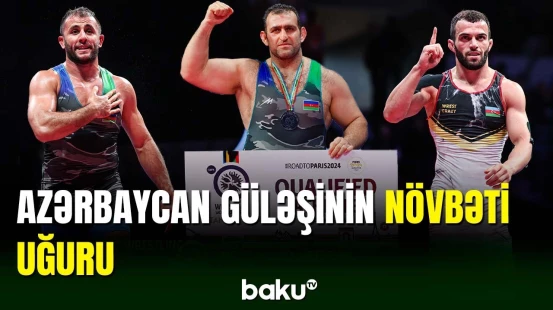 Yunan-Roma güləşçilərimiz Paris 2024-ə lisenziya qazanıb