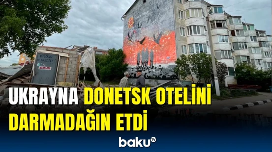 Ukrayna Luqanskdakı neft bazasına raket zərbələri endirdi | Ölən və yaralananlar var